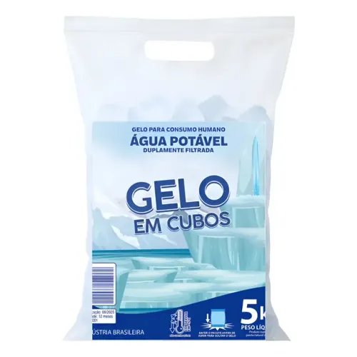 Gelo Cubo 5kg